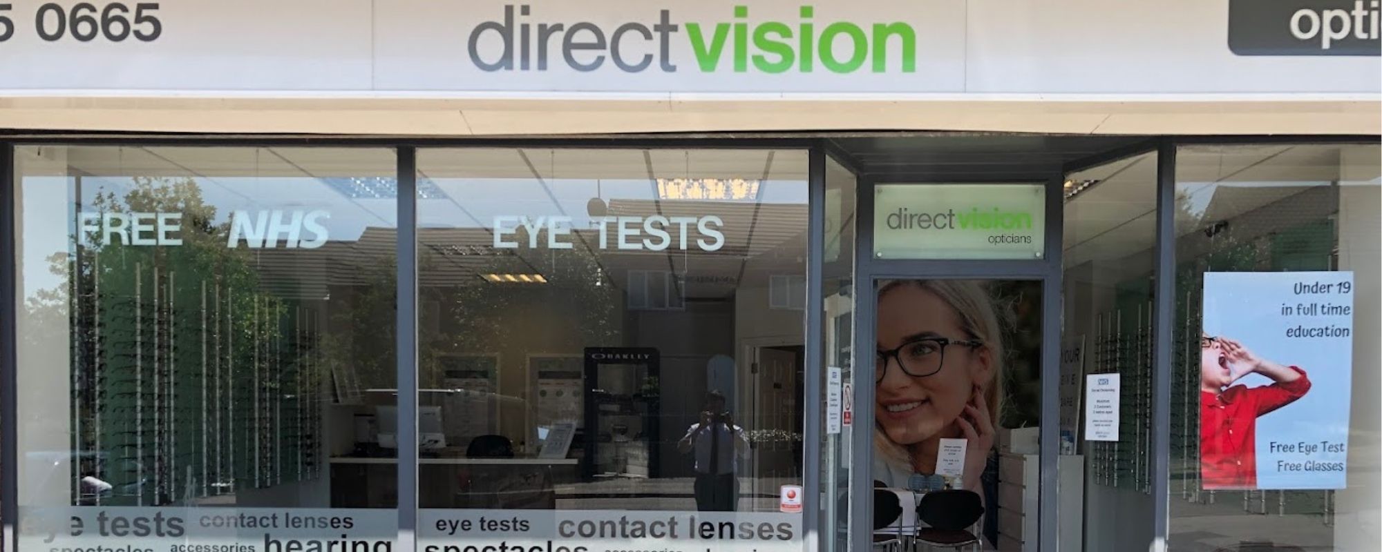 Direct Vision Opticians Great Barr Birmingham — independent opticians at 122 Hillingford Ave B43 7JU