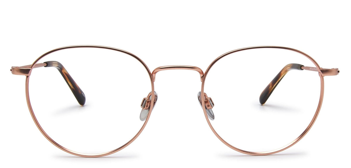 Boyd round titanium glasses, small – Heyelander