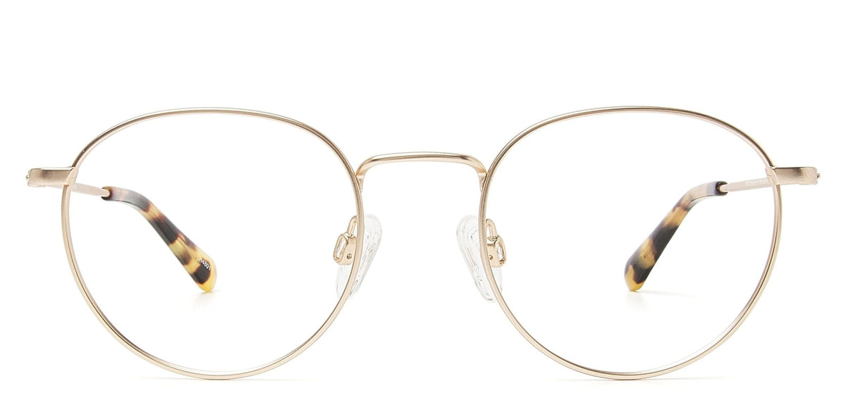 Boyd round titanium glasses, medium – Heyelander