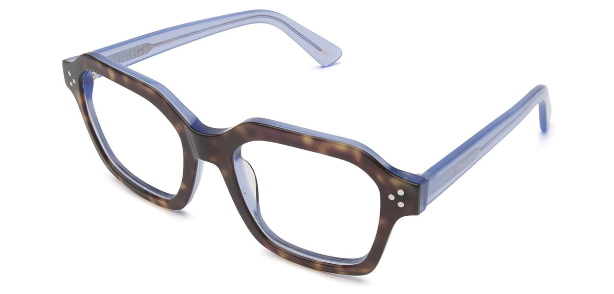 Lela Leopard on Sky glasses – Heyelander