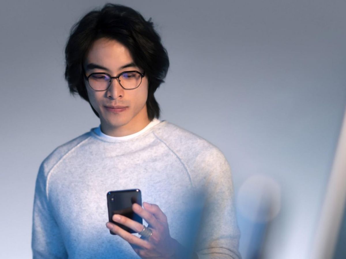 Zeiss BlueGuard blue light lenses at Direct Vision Opticians Birmingham — clear appearance with effective screen protection