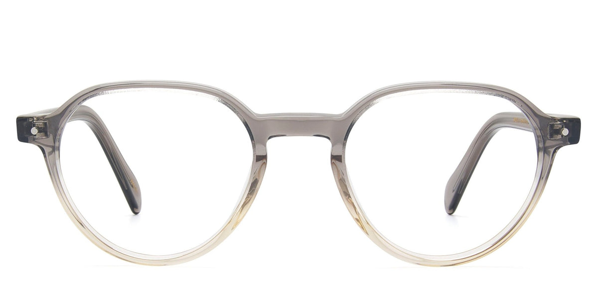 Paden glasses in Crystal Grey to Honey – Heyelander