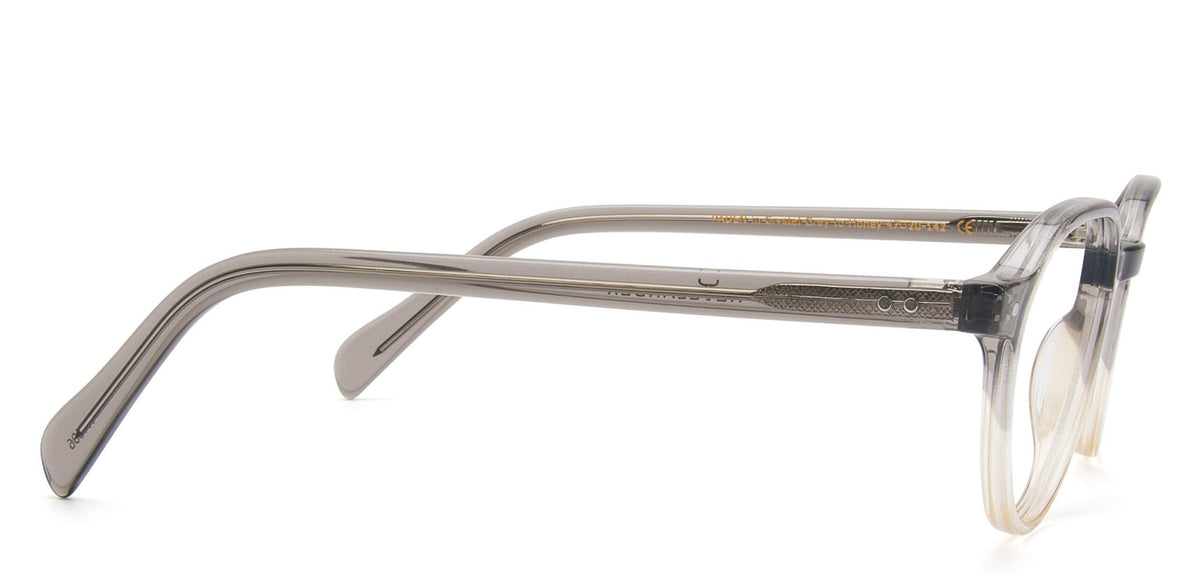 Paden glasses in Crystal Grey to Honey – angled view – Heyelander